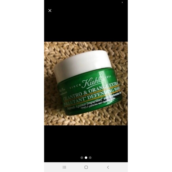Kiehls Cilantro & Orange Extract Masque~ - Picture 2 of 2